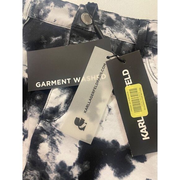 Karl Lagerfeld Designer Tie dye Skirt NWT size 10 - Picture 6 of 7